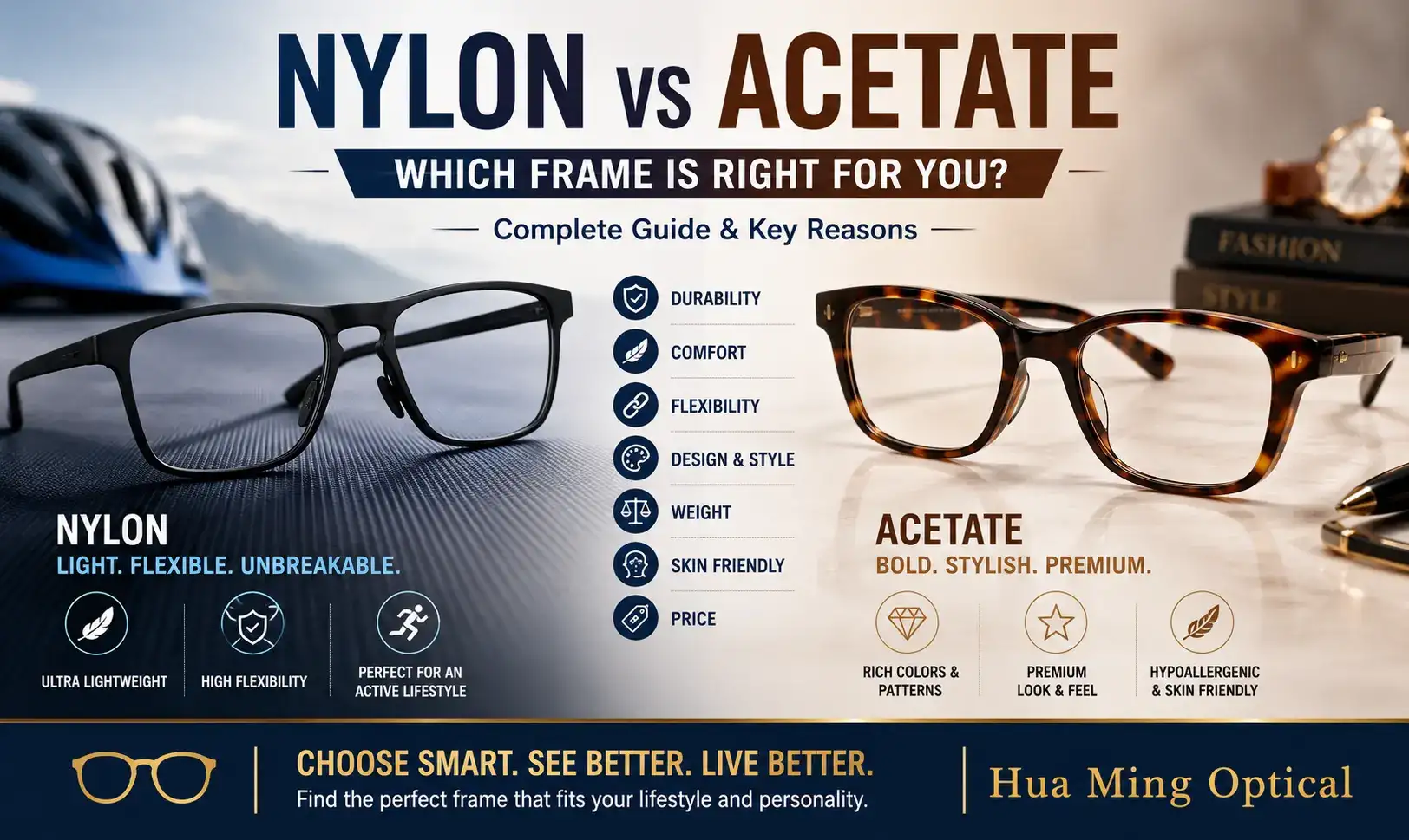 Are Nylon Frames Better Than Acetate? Complete Guide & Key Reasons