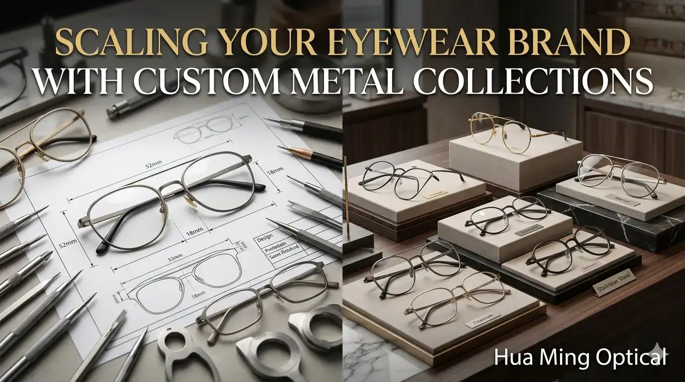 Scaling Your Eyewear Brand with Custom Metal Collections