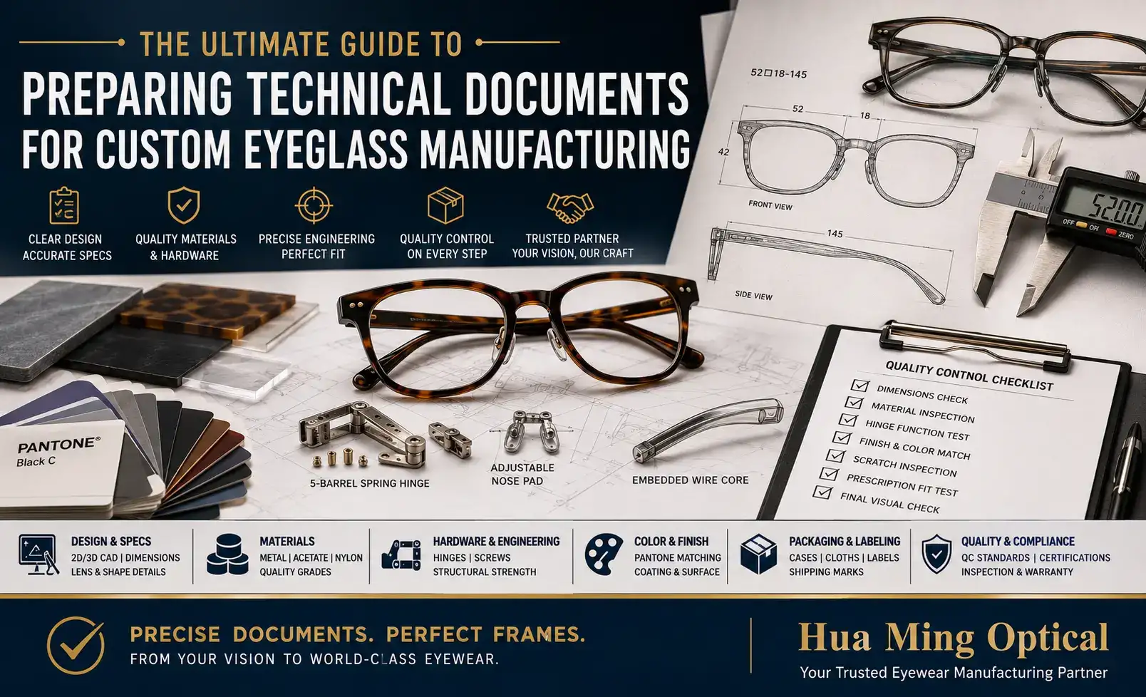 The Ultimate Guide to Preparing Technical Documents for Custom Eyeglass Manufacturing