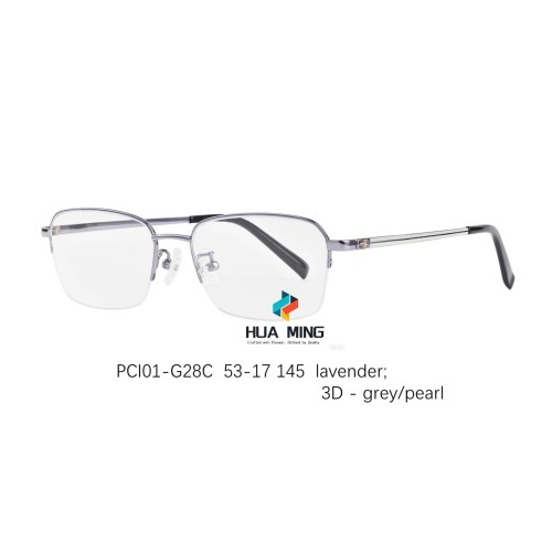 Hua Ming PCI01 titanium eyewear glasses frame