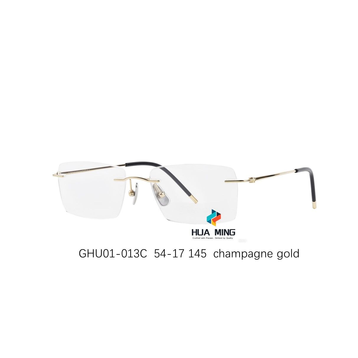 HUAMING GHU01 Minimalist Design eyeglasses frame
