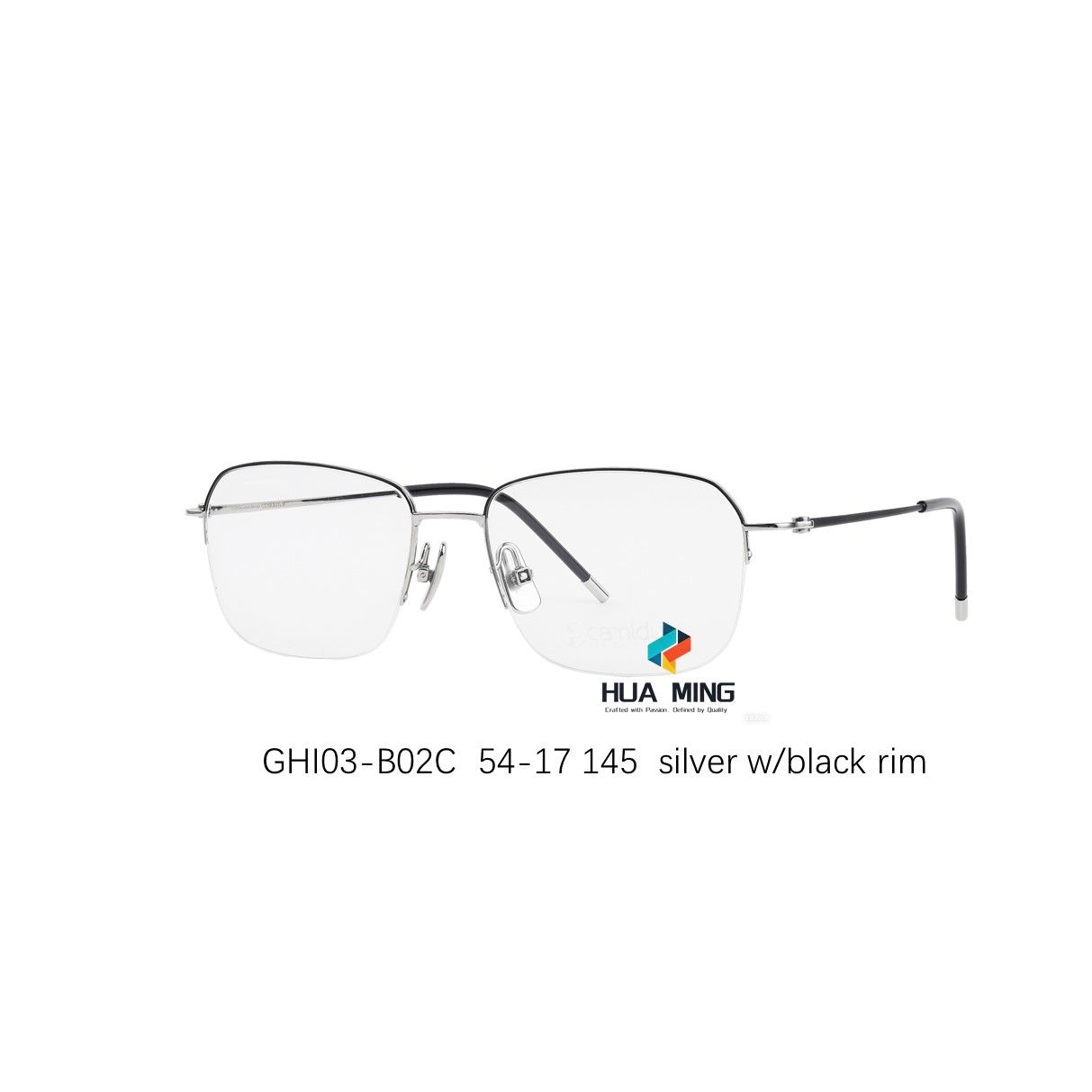 HUAMING GHI03 Minimalist Design eyeglasses frame