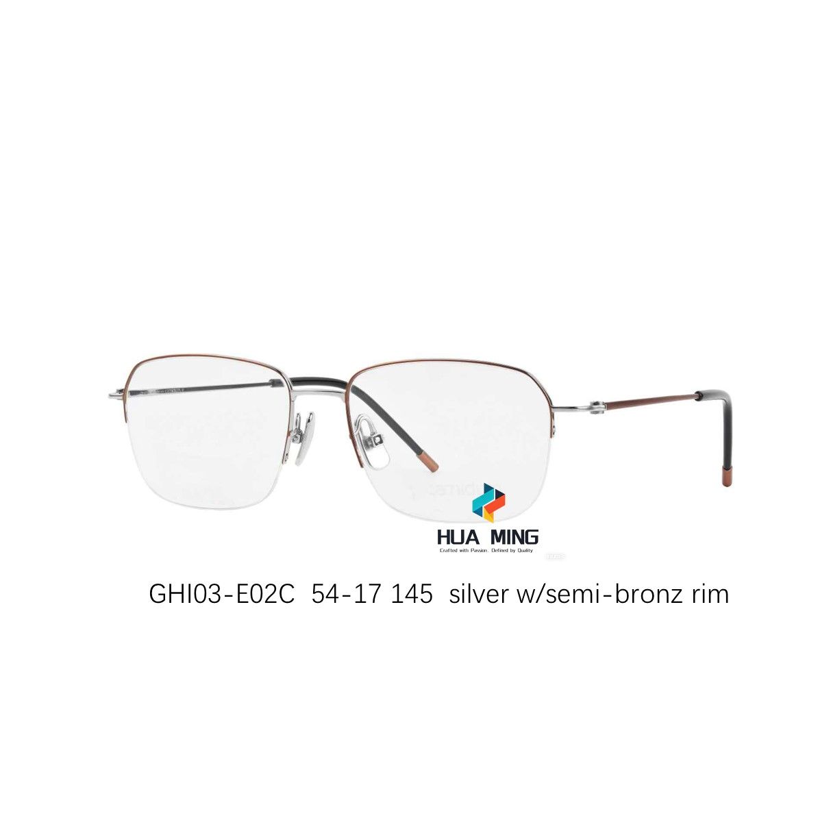 HUAMING GHI03 Minimalist Design eyeglasses frame