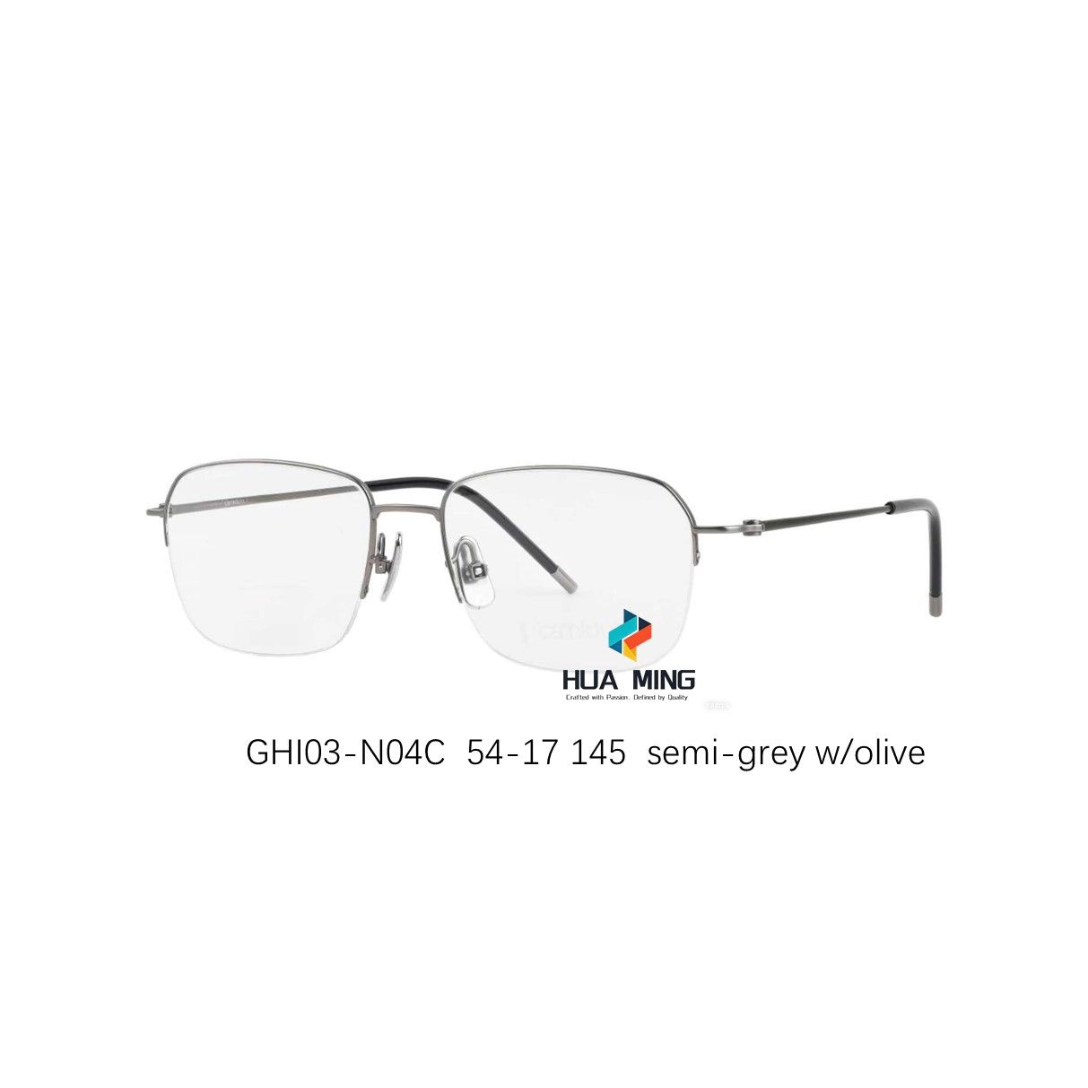 HUAMING GHI03 Minimalist Design eyeglasses frame