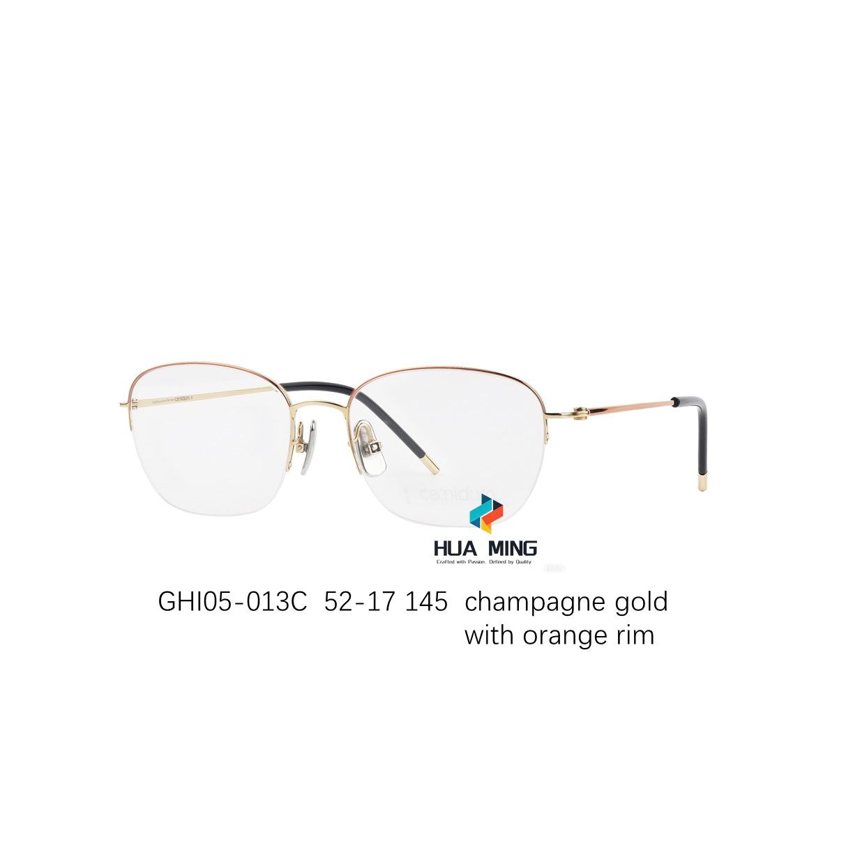 HUAMING GHI05 Minimalist Design eyeglasses frame