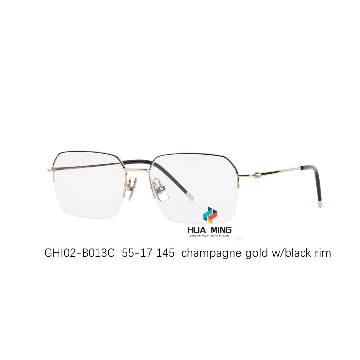 HuaMing GHI02Minimalist Design eyeglasses frame