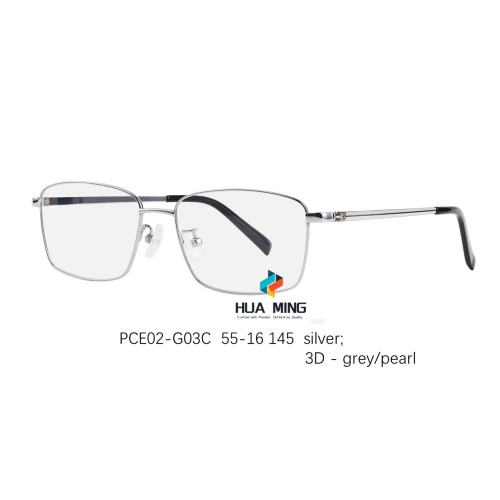 Hua Ming PCE02 titanium eyewear glasses frame
