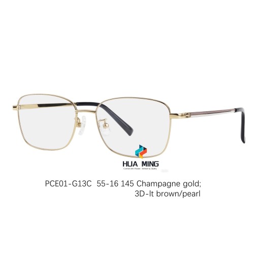 Hua Ming PCE01 titanium eyewear glasses frame