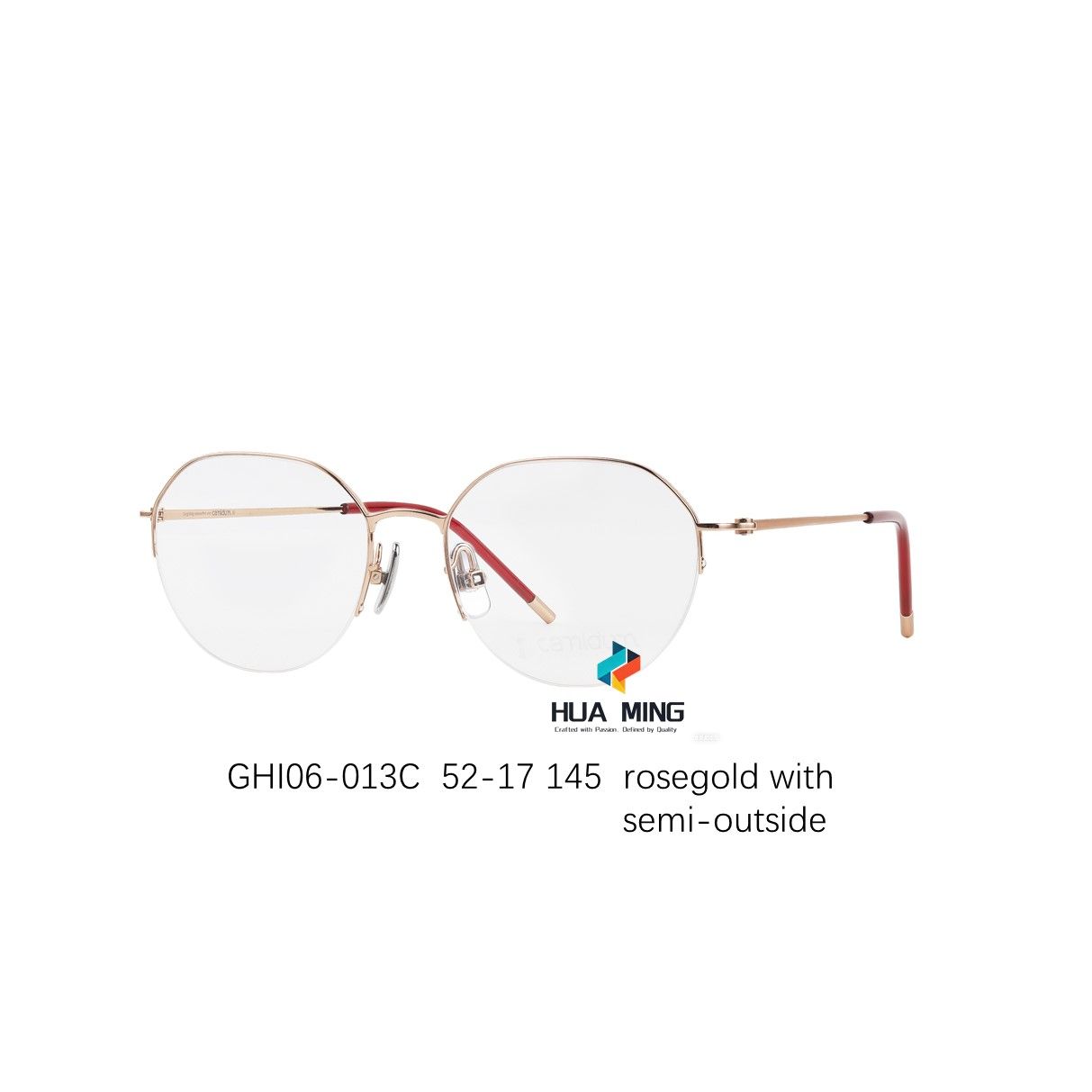 HUAMING GHI06 Minimalist Design eyeglasses frame