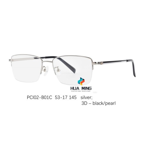 Hua Ming PCI02 titanium eyewear glasses frame